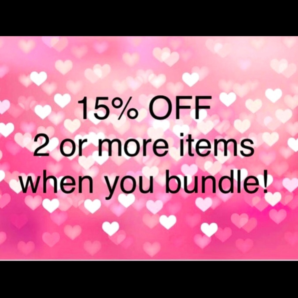 15% off of 2 or maaore items